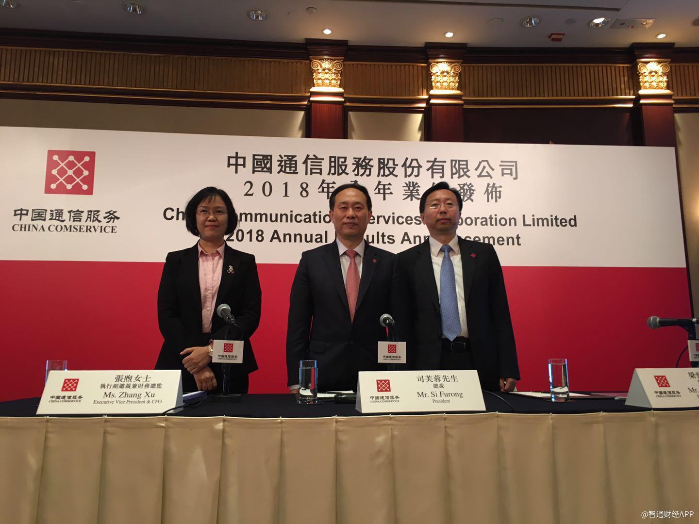 2023中通业绩和利润,中通服业绩