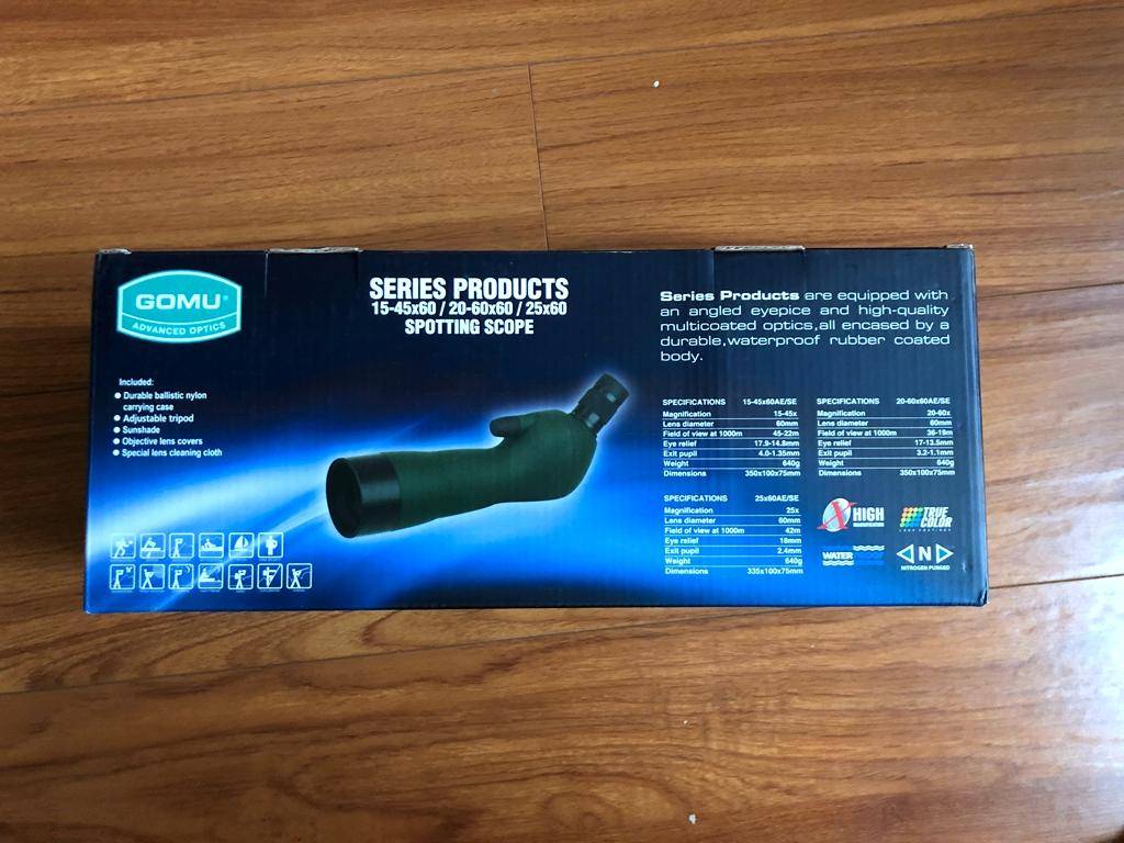 高牧观鸟镜20-60倍效果如何,高牧与博士盾观鸟镜哪个好