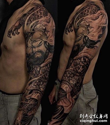 史上最霸气的关公,关公霸气一面