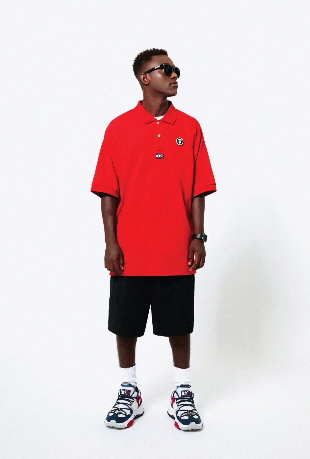 tommyjeans双拼色,tommy和bape联名款鞋