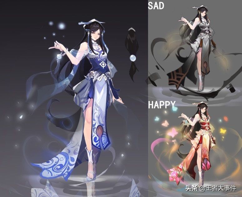 王者荣耀大乔和小乔皮肤的优化图,王者荣耀小乔天鹅之梦皮肤优化史