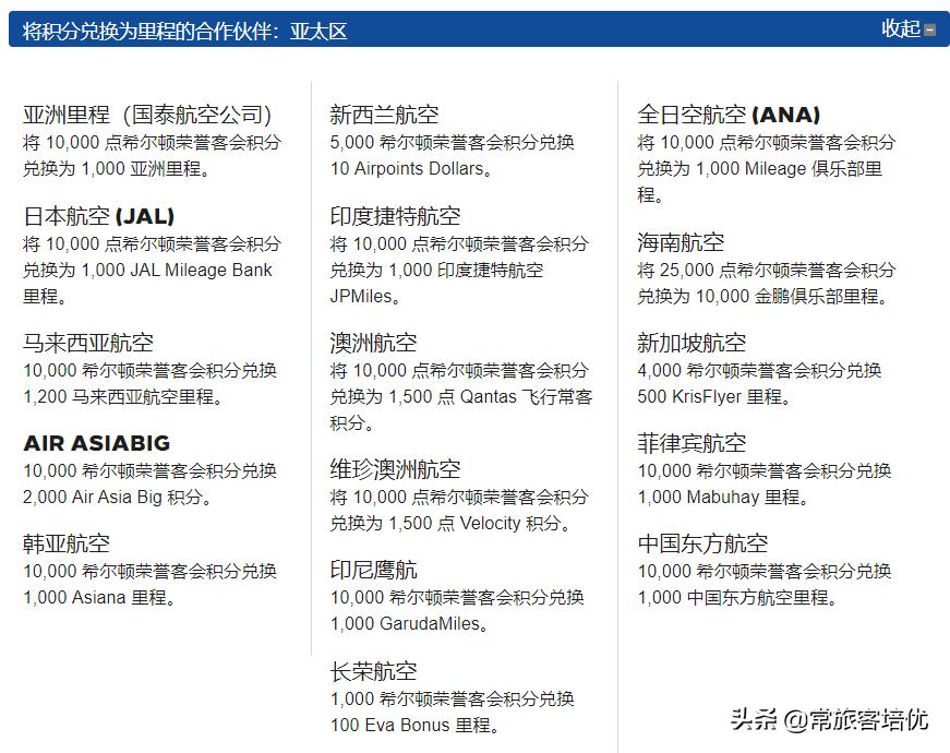 希尔顿会员积分累积政策,积分入住希尔顿技巧