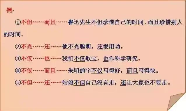 语文三年级关联词的方法和技巧,小学三年级关联词知识点讲解