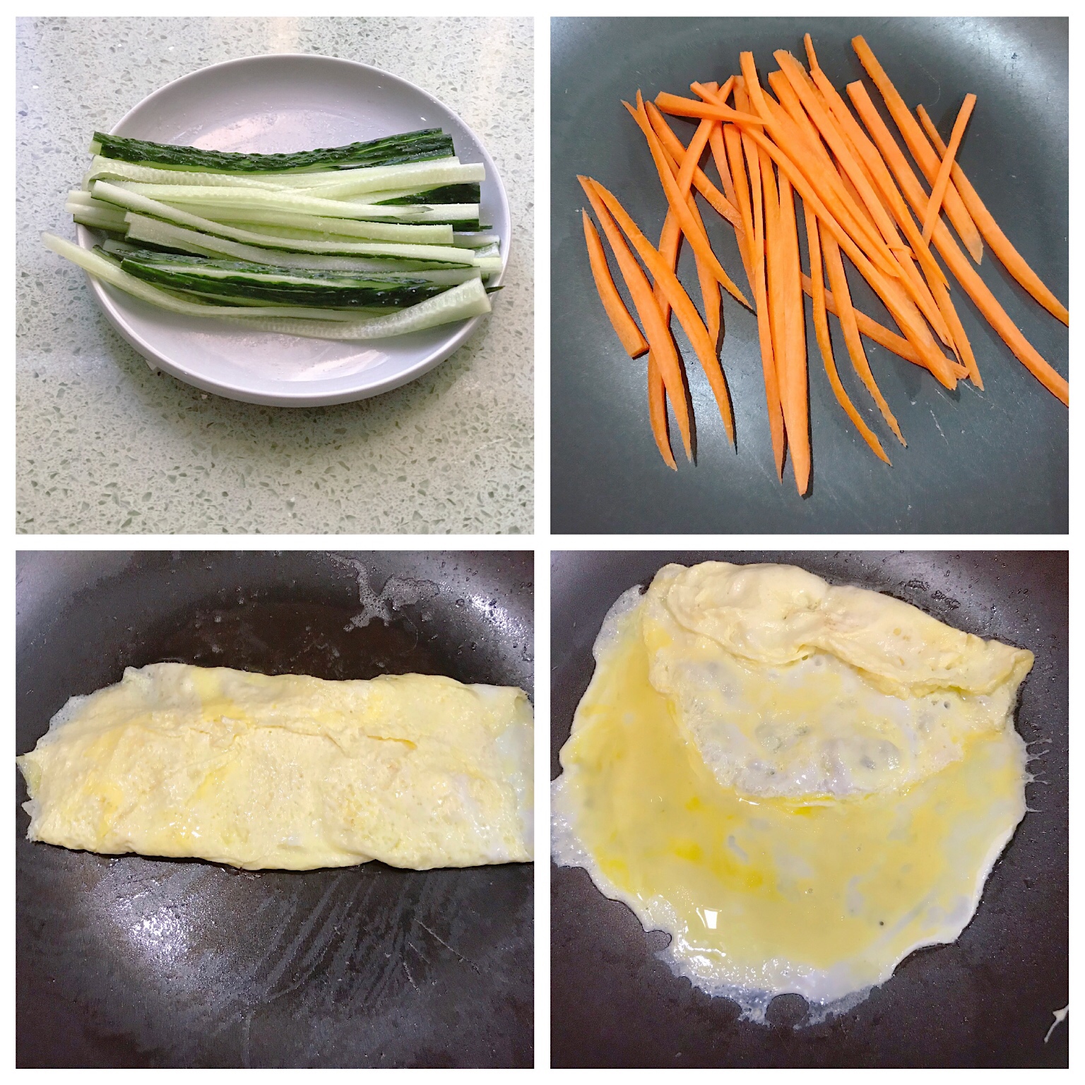 一碗紫菜包饭的做法,一包紫菜做成海苔片的做法