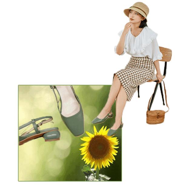 夏天的第一双鞋子,夏天头层皮单鞋