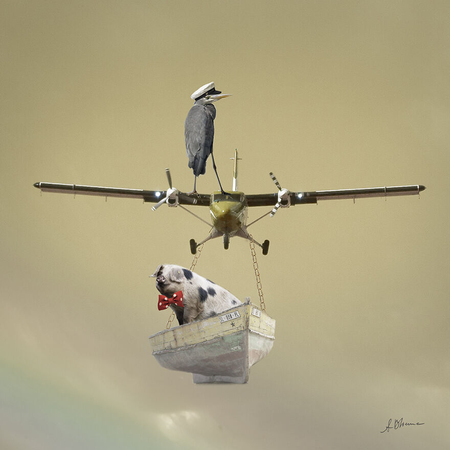 创意ps合成视频大全,ps教程创意合成脑洞大开海报教程