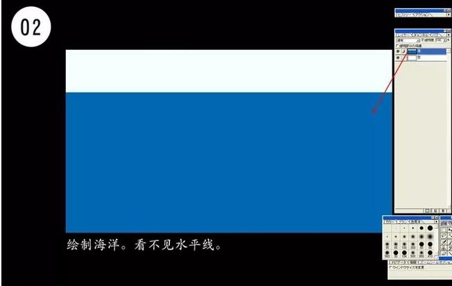 如何画大海用颜料,如何画大海简单又漂亮的画