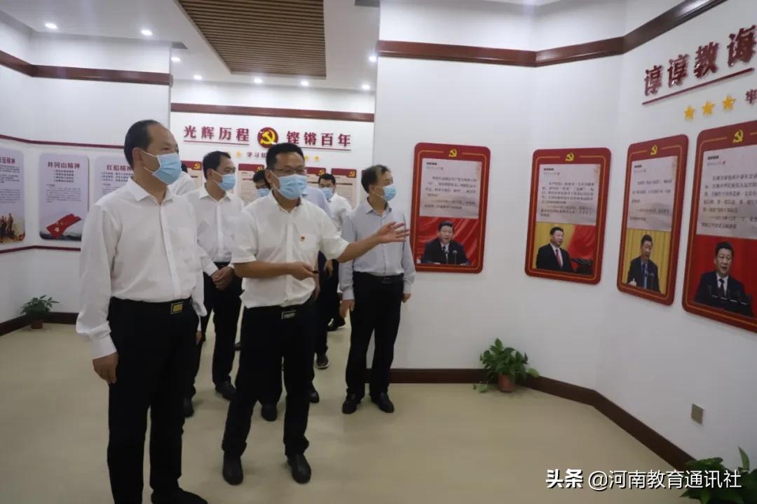 市教育局调研县区教育工作,视察全市教育发展情况