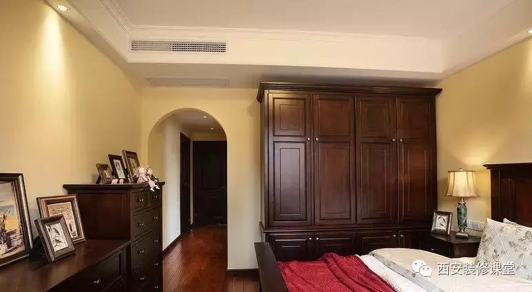 晒晒170四房美式进门衣帽间很满意,黑白灰主卧小户型衣帽间