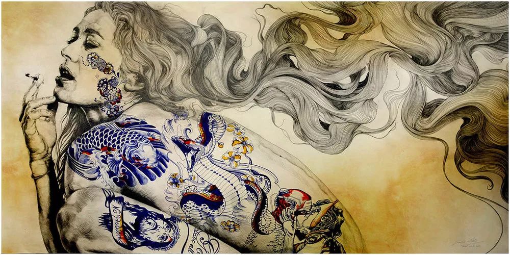 丙烯怎么画出素描效果,素描跟丙烯画