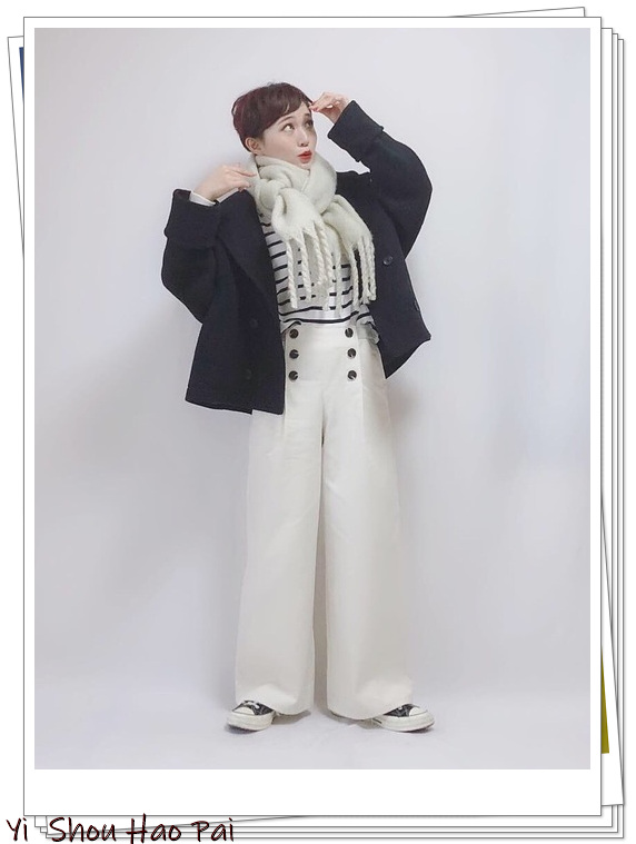 阔腿裤怎样搭配外套好看,阔腿裤搭配棉外套怎么穿好看