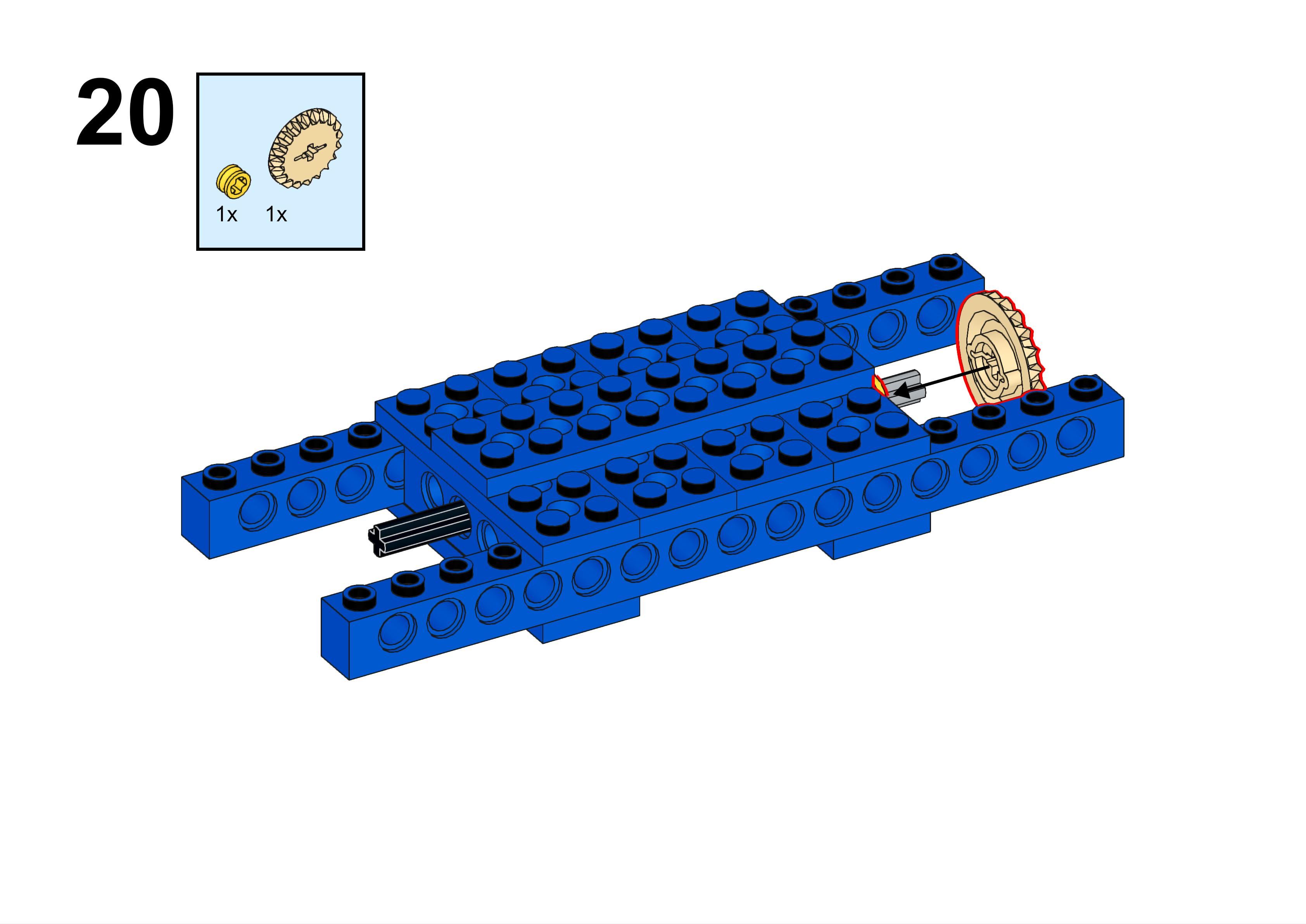 用乐高9686做一辆四驱车,乐高9686小颗粒四驱车搭建教程