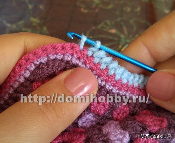 双边钩法教程,倒钩帽边怎么钩