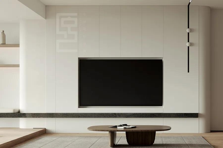 便宜又好看的屏风隔断现代轻奢,现代简约风实木隔断屏风效果