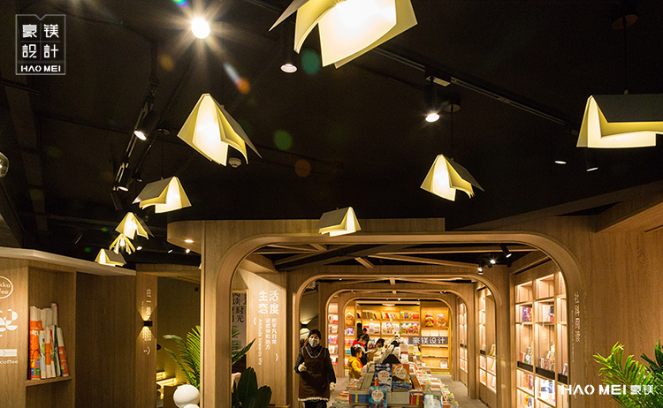 书店装修漂亮如何点赞,42平米书店装修效果图