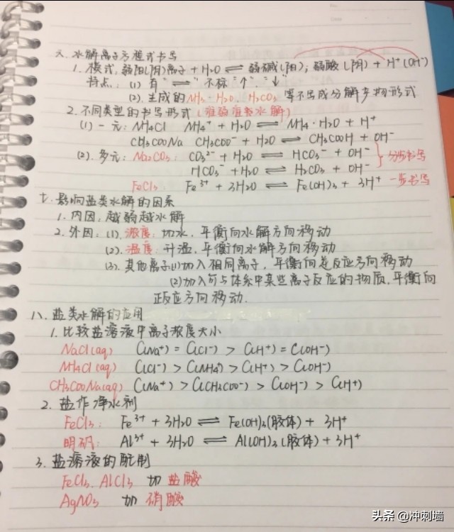 高中化学选修4实验整理,高中化学选修四笔记