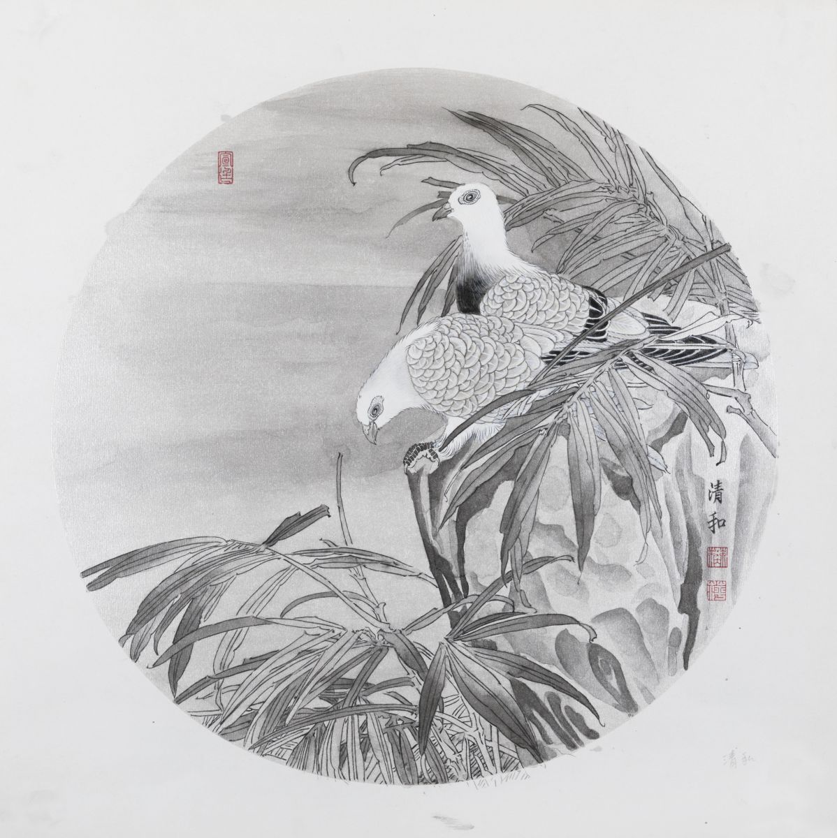 工笔花鸟的教学解析,工笔花鸟技法教学