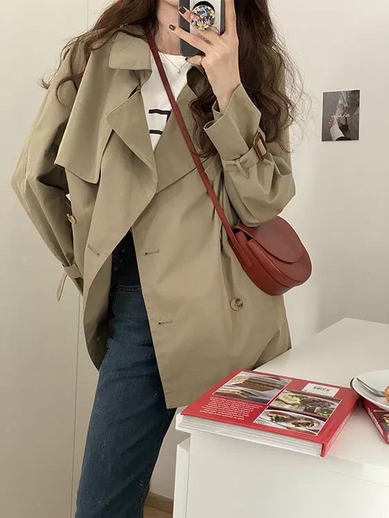 风衣怎么穿才好看简单,新式风衣穿搭技巧