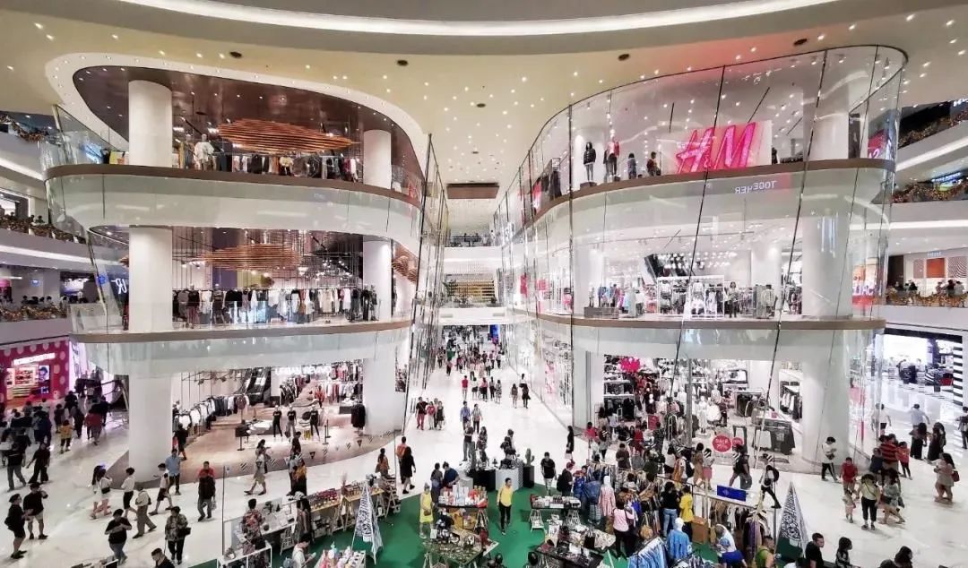 泰国大型购物中心各楼层布局,泰国的购物中心设计