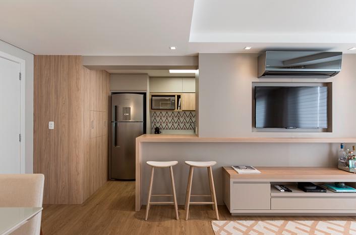 电视柜超长用什么做台面,电视柜大台面效果图