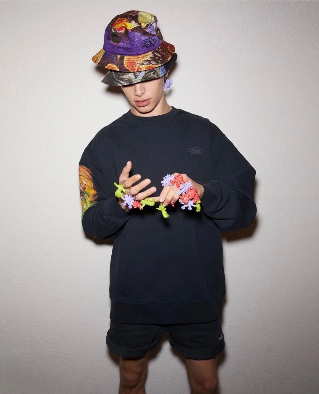 防晒遮脸遮阳帽子怎么用,夏日防晒遮脸帽可调节