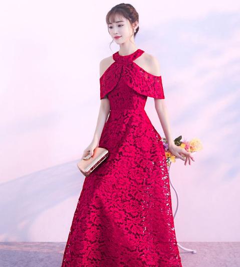 敬酒服跟酒店背景颜色一致好吗,敬酒服不选红色