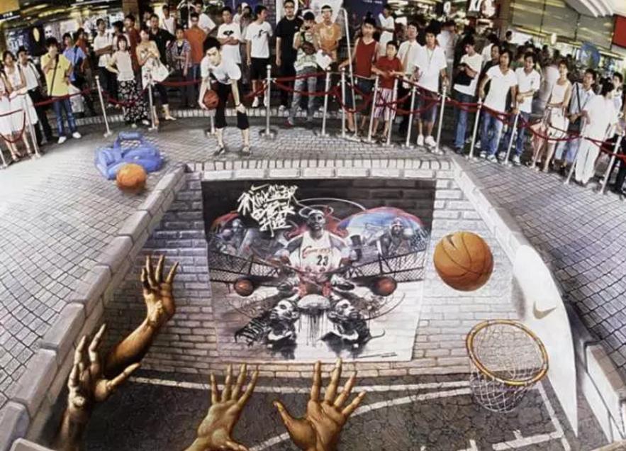 最简单的3d画墙绘,比较有艺术气息的墙绘