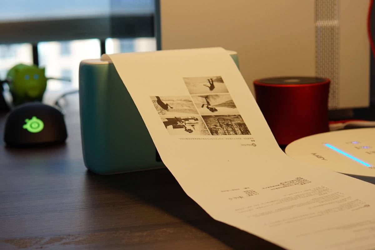 印先森打印机m02s使用方法,印先森m04s宽幅打印机如何装纸