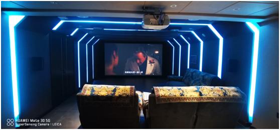 私人大屏幕影院,8d全景环绕影院