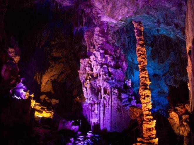 瑶琳仙境石刻写的啥,鹧鸪天蓬莱阁