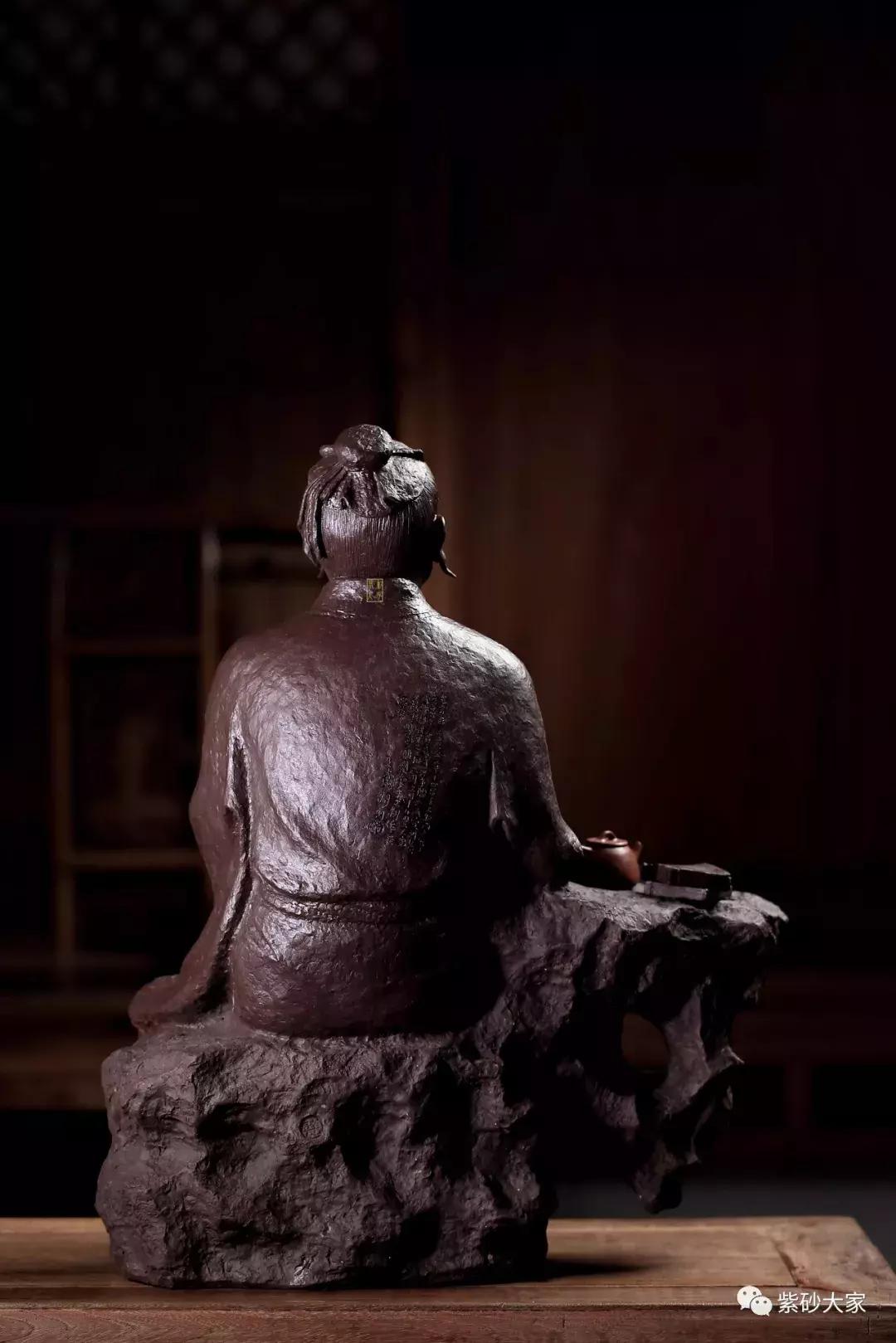 紫砂臻品——王志刚《茶圣•陆羽》第十四届制陶大赛一等奖作品