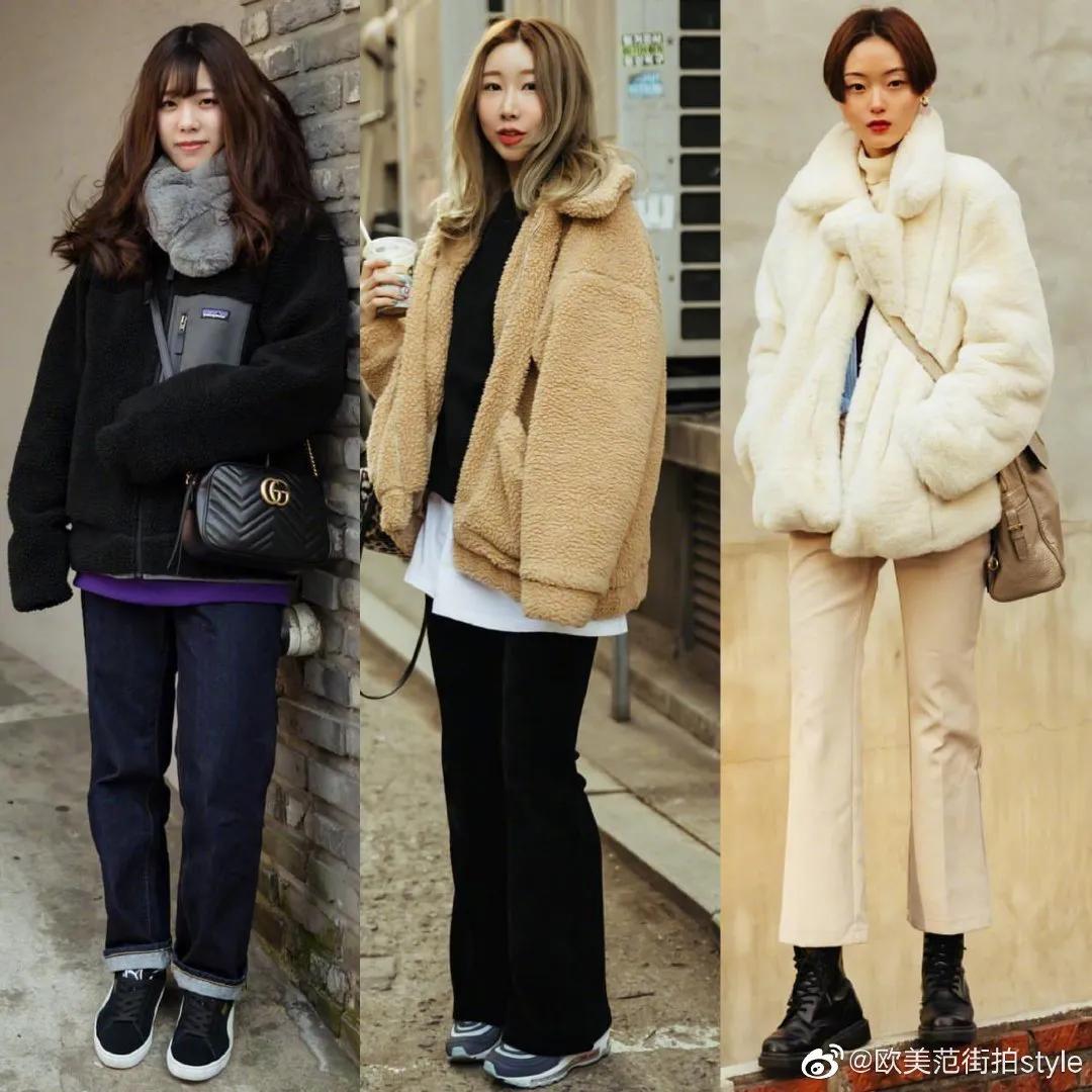 36套韩国女孩秋冬大衣穿搭合集,韩国女生大衣穿搭教程