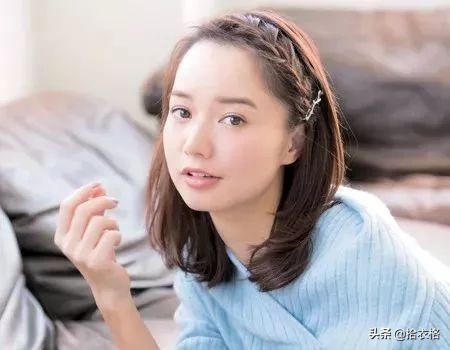 中长发发型刘海扎法,侧编短刘海的扎法100种