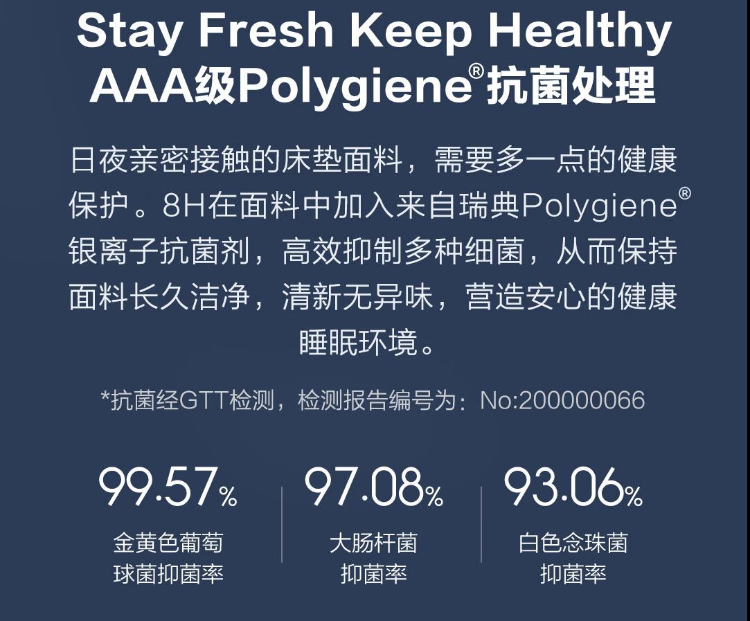 小米8H智能床垫,小米静音弹簧床垫