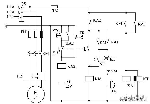 电动机控制电路图实图,常用电动机控制电路图讲解