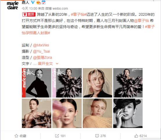 章子怡二胎孕肚写真曝光,章子怡产前写真曝光孕味十足