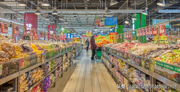 超市设计图视频,小超市货架摆放设计