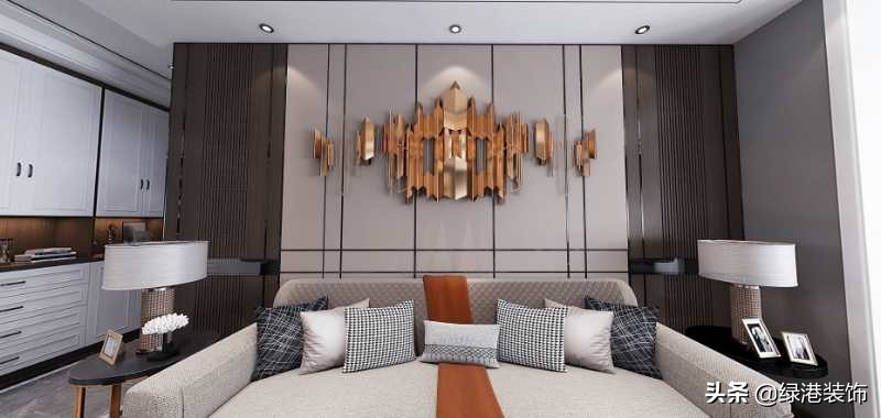 沈阳现代简约装修公司,沈阳家装轻奢风格