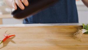 烧烤的蒜蓉烤茄子,木屋烧烤烤茄子做法