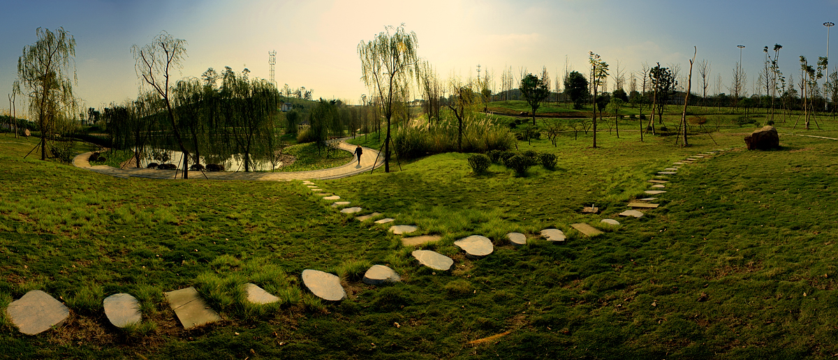 双福山水湖城,江津双福中央公园效果图