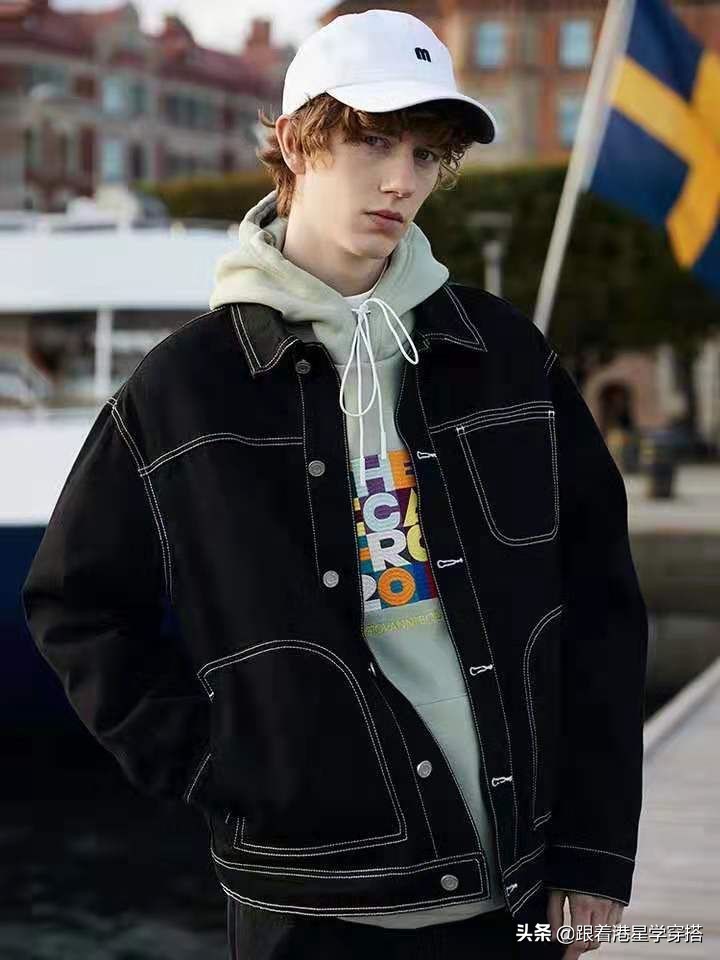 黎明原振侠西装,黎明原振侠穿搭黑皮衣