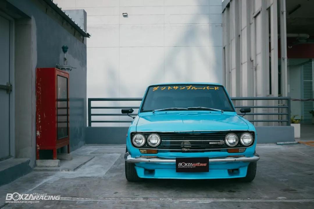 日产辉煌的老爷车，蓝鸟510改装