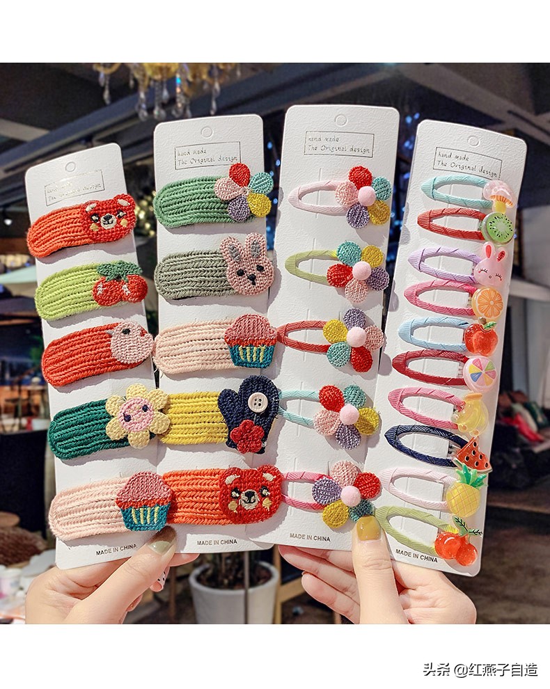 森系手工饰品编织,纯手工编织复古小饰品