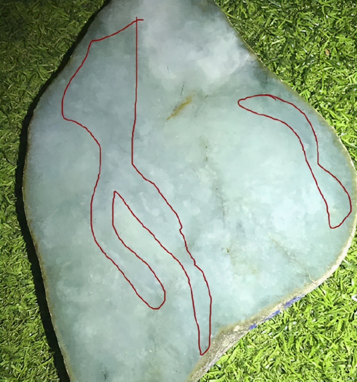 南齐场口原石皮壳特征,缅甸南齐场口翡翠原石特征