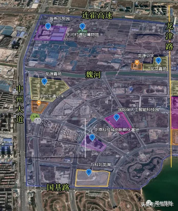 北龙湖中原科技城最新规划图,北龙湖中原科技城最新进展