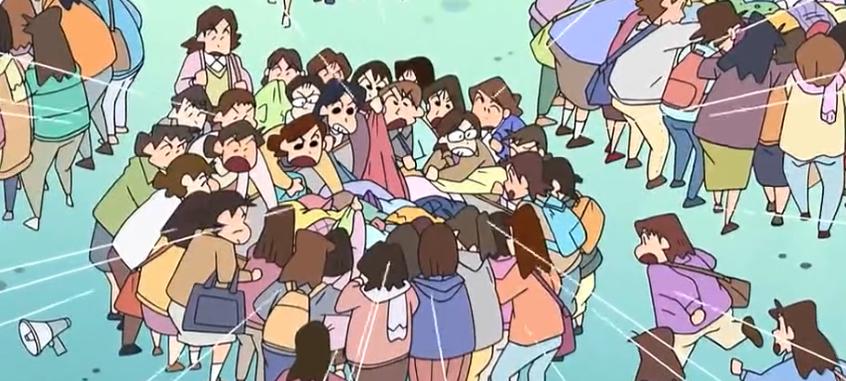 优衣库上演“丧尸围城”，大爷大妈们看呆了...