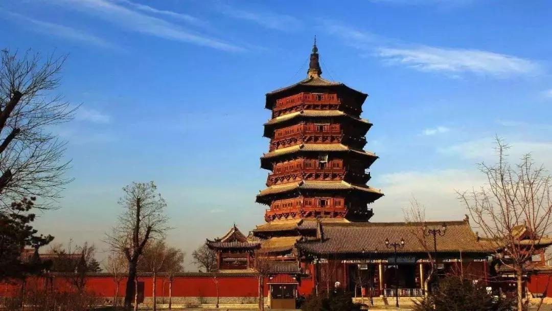 应县木塔屹立千年不倒的秘密,应县木塔无钉无铆屹立千年