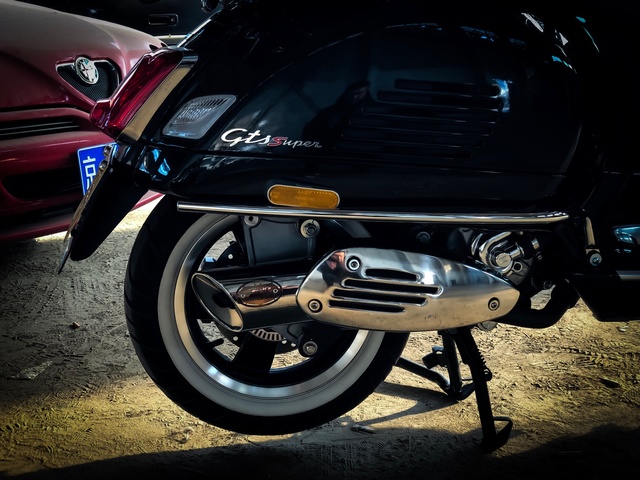 修复改造vespa摩托车,vespa摩托入门级改装