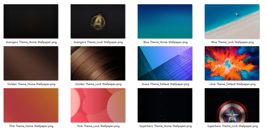 联想小新padpro高清平板壁纸,小新padpro内置壁纸