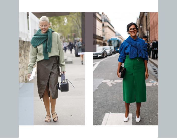 衣服外搭中长款怎么打结好看,流行服饰的搭配技巧有哪些